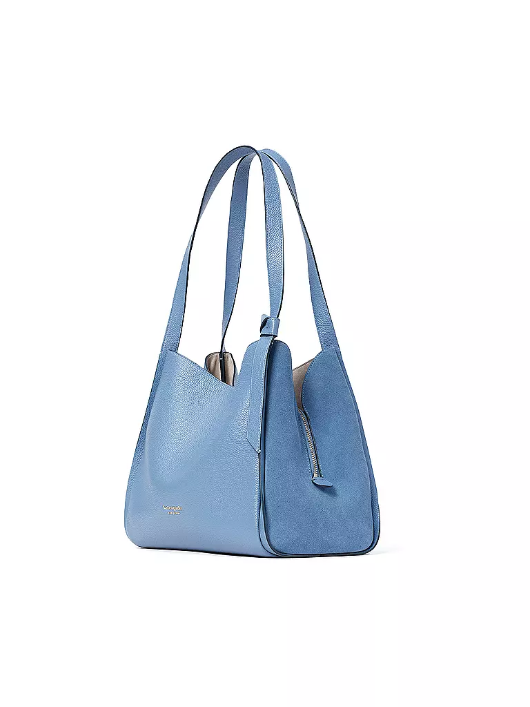 KATE SPADE | Ledertasche - Shopper KNOTT | blau