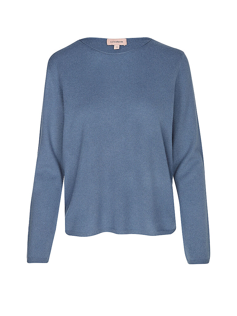 Kaschmirpullover blau M damen