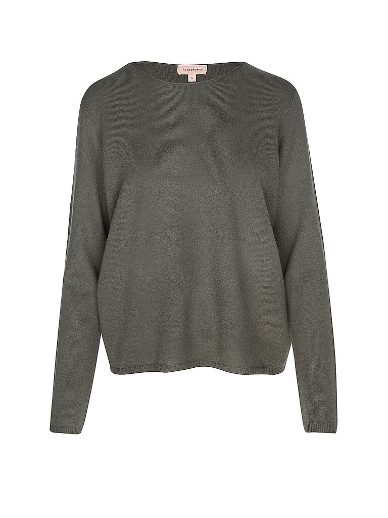 Kaschmirpullover olive XL damen