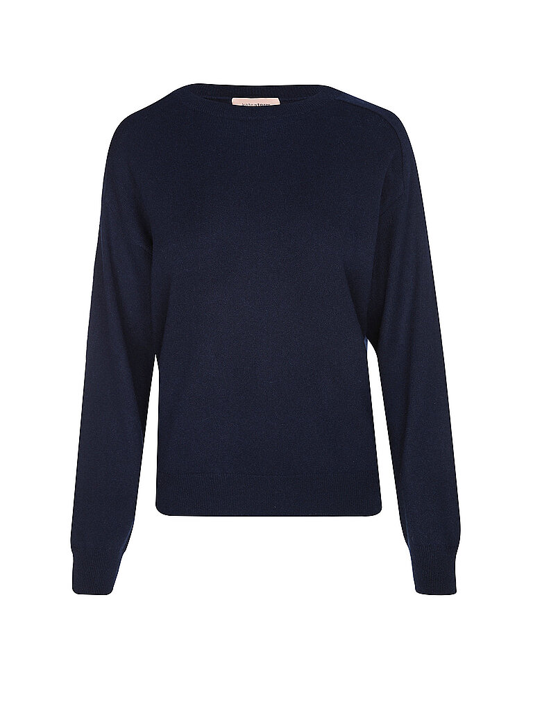 Kaschmirpullover dunkelblau XS damen