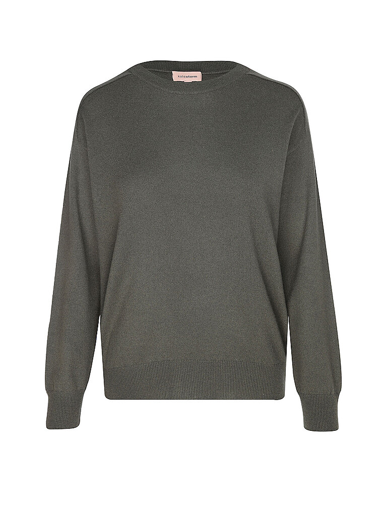 KATESTORM Kaschmirpullover olive | XS