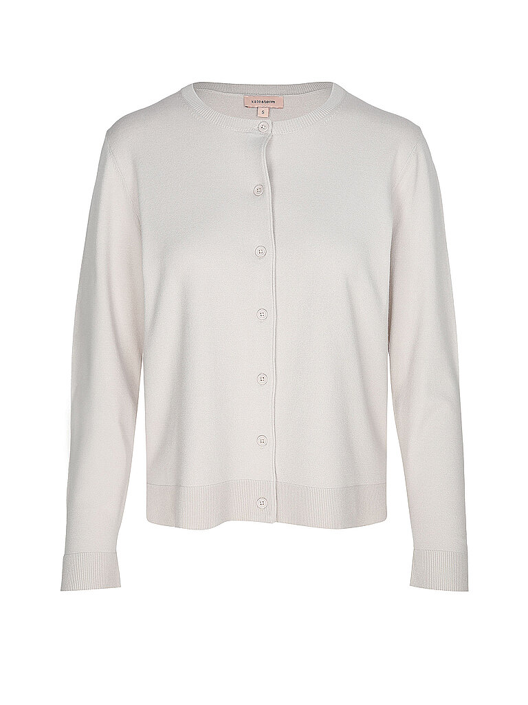Strickjacke beige S damen