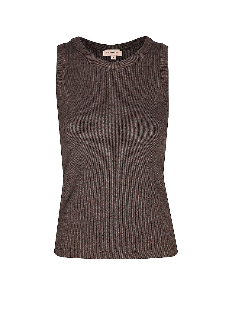 KATESTORM Top  braun | S