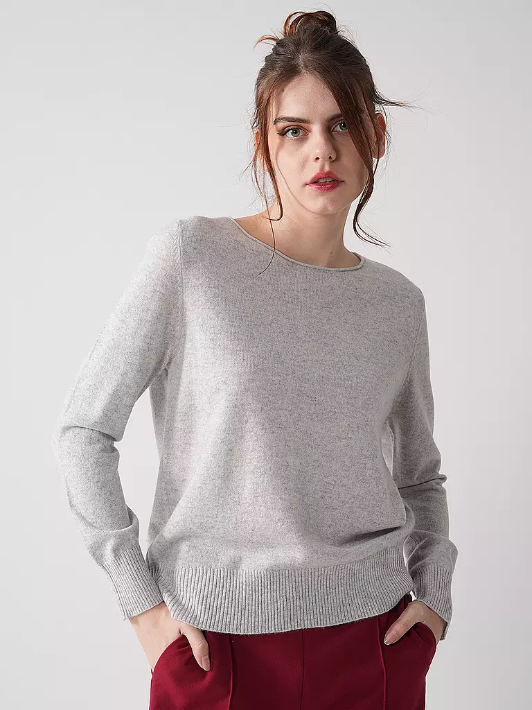 KATESTORM | Kaschmirpullover  | hellgrau