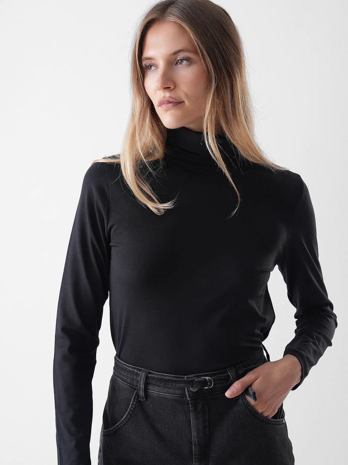 KATESTORM | Rollkragenpullover  | schwarz
