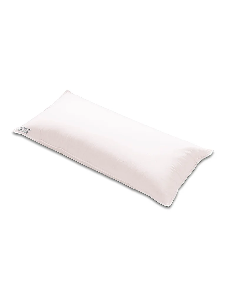 KAUFFMANN Coussin 40x80cm PREMIUM DE LUXE Doux Blanc blanc