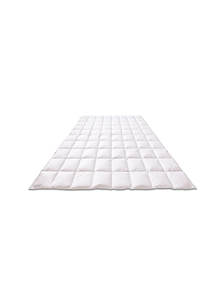 KAUFFMANN Couette en duvet 140x220cm CLASSIC Légère Blanche blanc