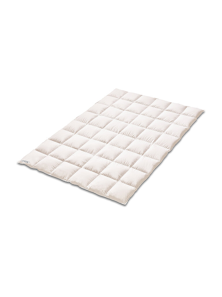 KAUFFMANN Daunendecke 140x220cm CLASSIC Medium Weiss weiss