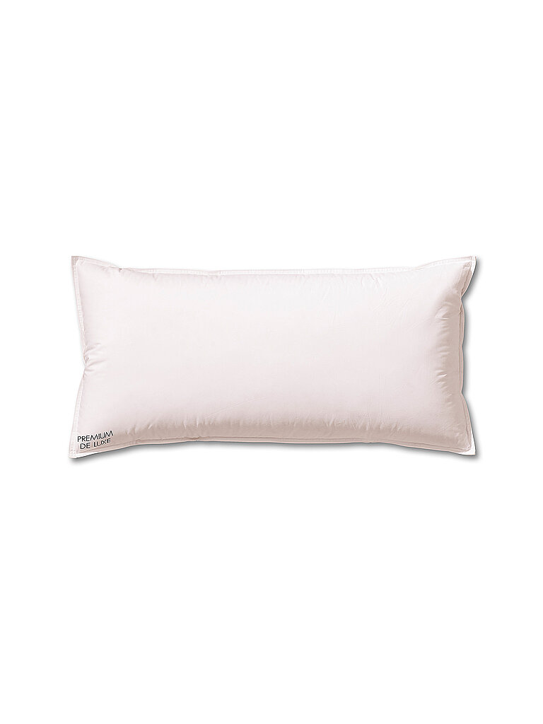 Kissen 40x80xm PREMIUM DE LUXE Extraweich weiss baby