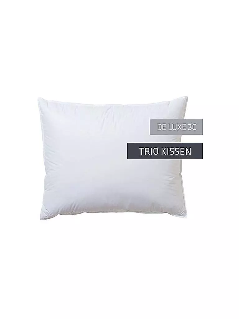 KAUFFMANN | Trio-Kissen De Luxe 3C 40x60cm (450g/2x30g) | weiss