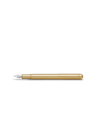 KAWECO | Füllhalter Liliput Messing Medium Braun