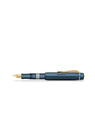 KAWECO | Füllhalter Piston Sport AL Navy/Gold B