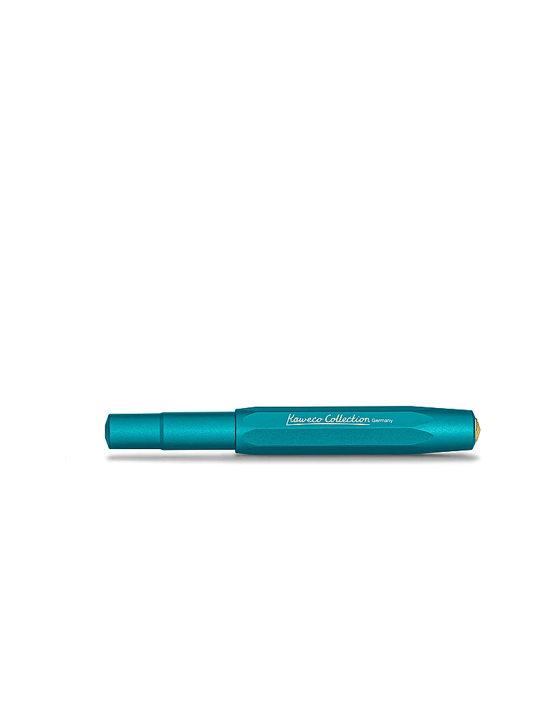 KAWECO Stylo plume Collection Iguana Blue Medium bleu