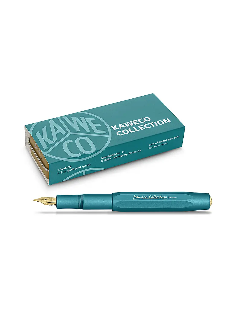 KAWECO | Füllhalter Collection Iguana Blue Fein | 