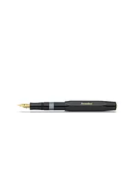 KAWECO | Füllhalter Piston Sport Classic Black/Gold F | schwarz