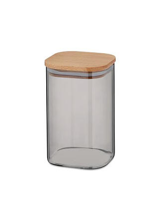 KELA | Vorratsdose 1,1l  NEA Glas/Buche