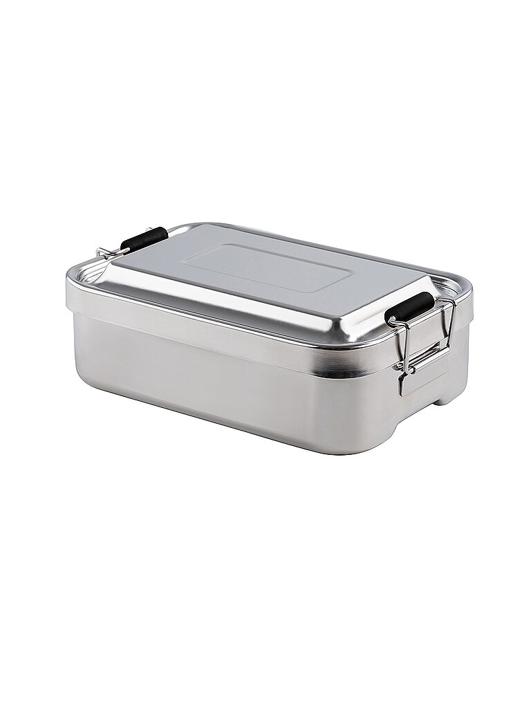 KELOMAT Lunchbox 23x15cm Edelstahl silber