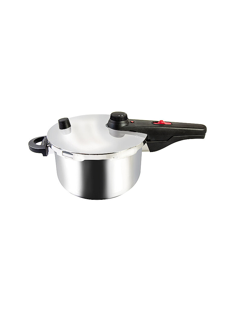 KELOMAT Schnellkochtopf Alfa 22cm/4,5L Edelstahl silber