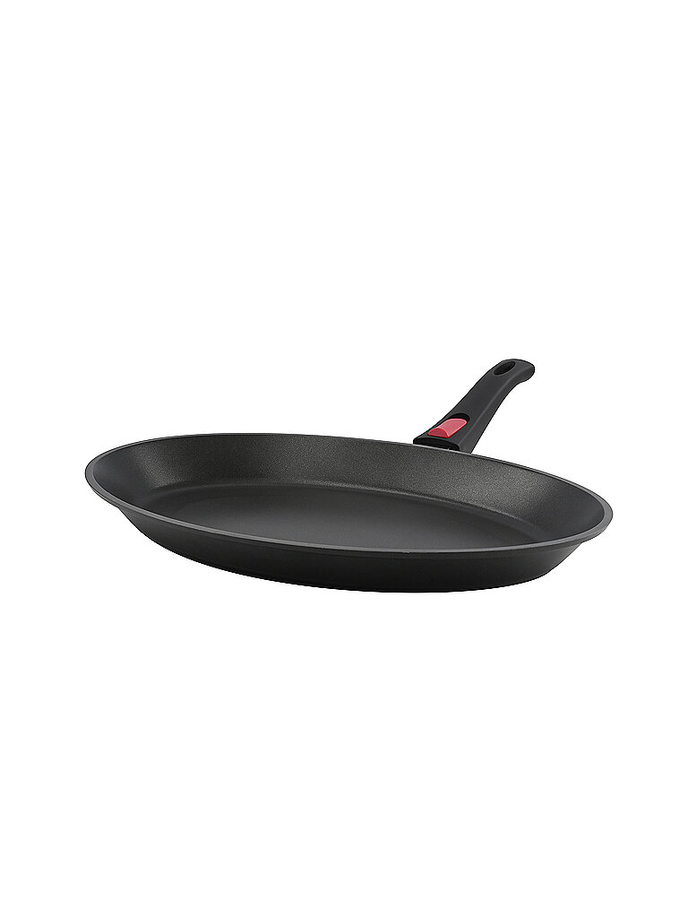 Fischpfanne PROFI 39x27cm Edelstahl / Antihaft schwarz baby