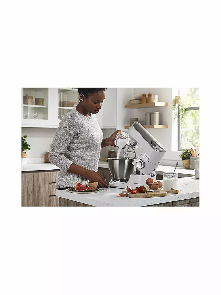 KENWOOD | Küchenmaschine Titanium Chef Baker KVC65.001WH Weiss | weiss