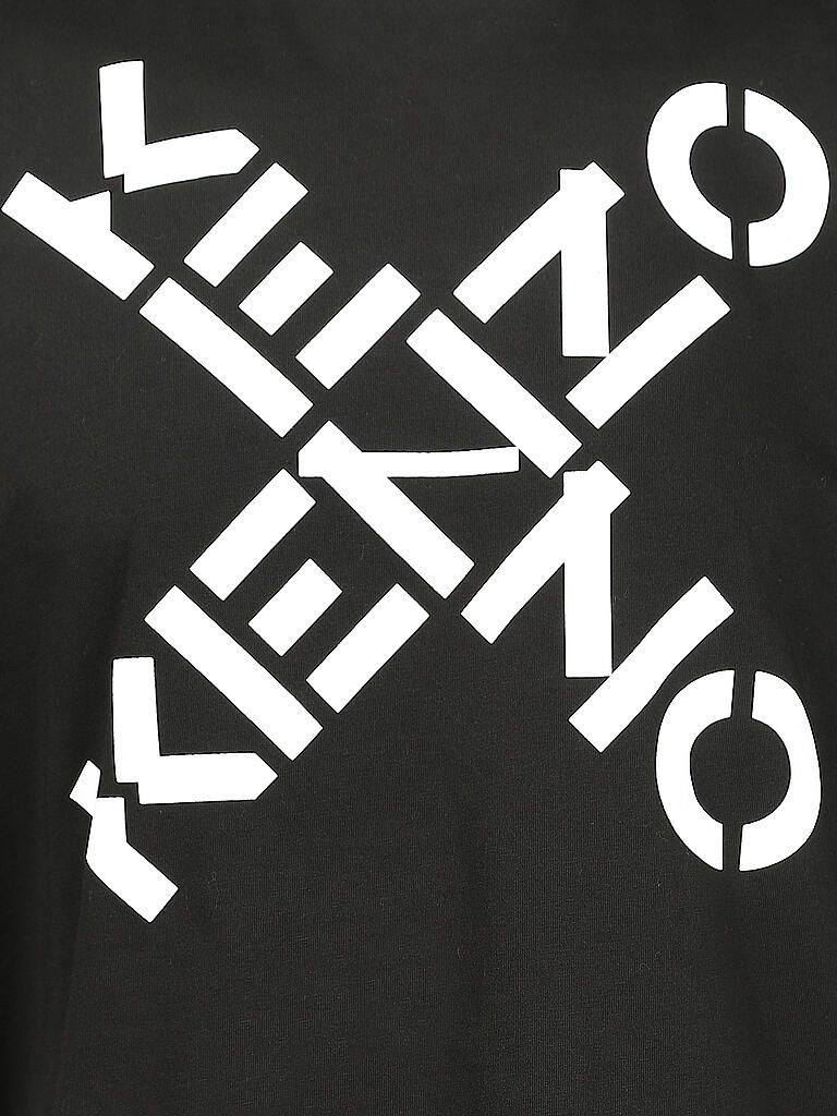 KENZO | T Shirt Kenzo Sport Cross | schwarz