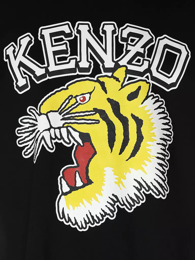 KENZO | T-Shirt TIGER VARSITY | schwarz