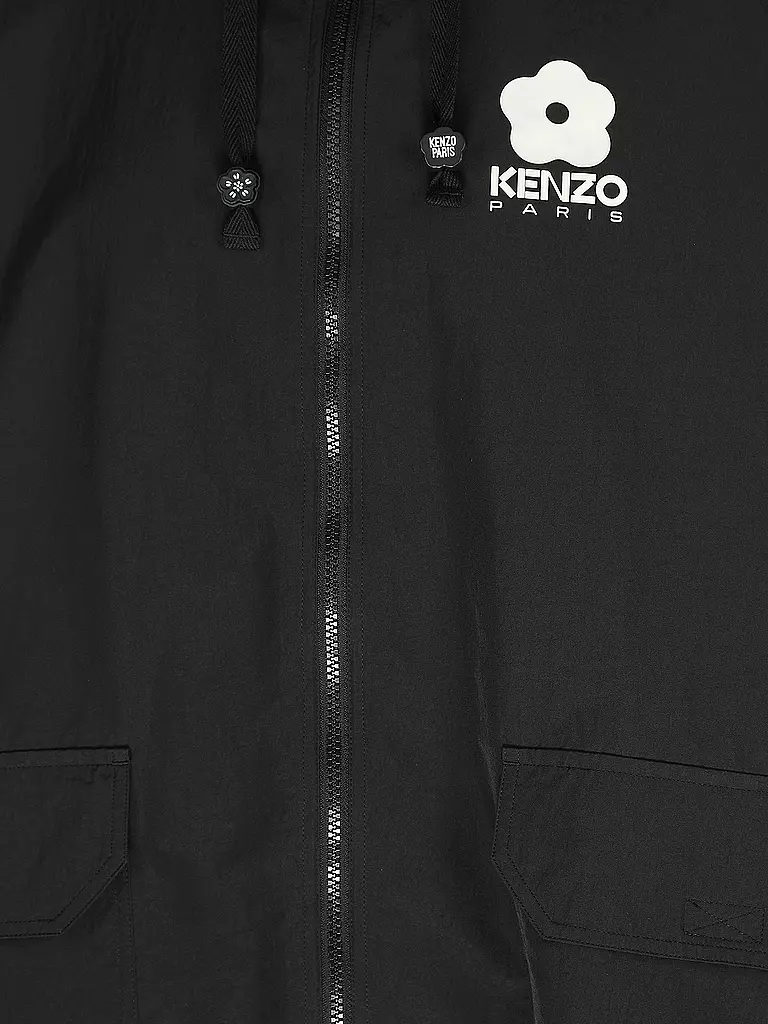 KENZO | Windbreaker ELEVATED BACKPACK | schwarz