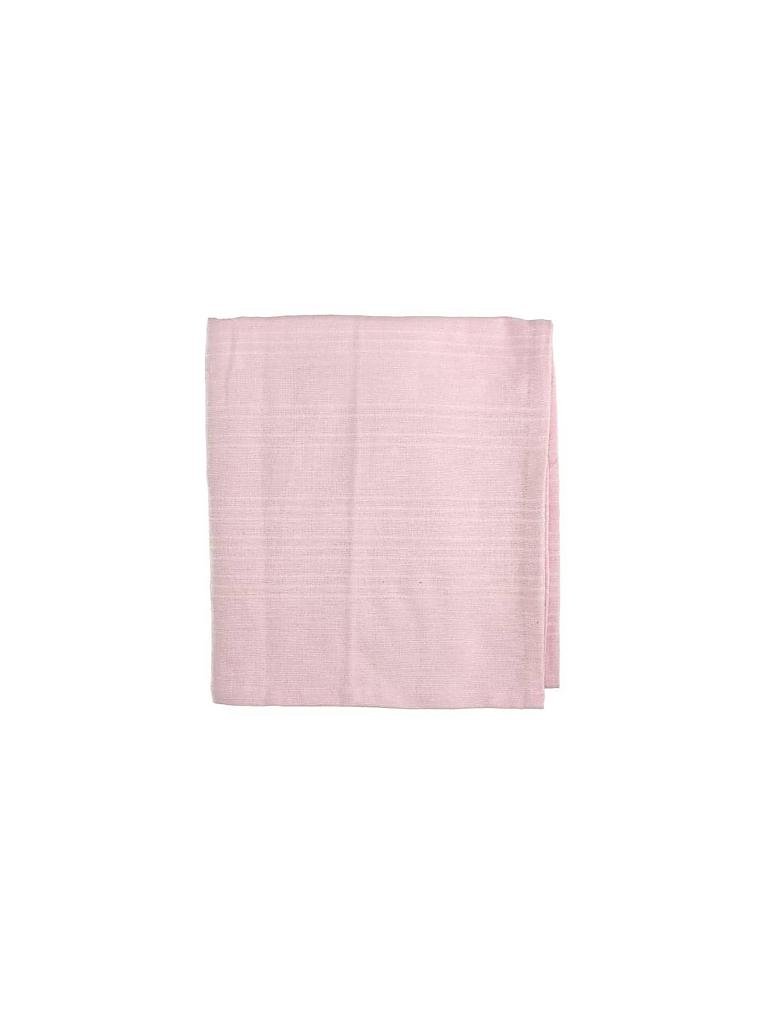 KERSTEN | Plaid - Tagesdecke "Throw Cotton" 130x170cm (Rosa) | rosa