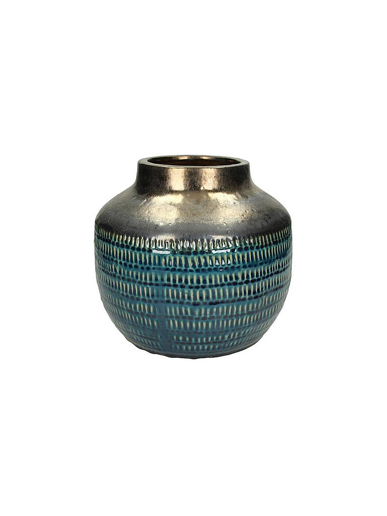 KERSTEN | Vase 22x20cm | blau