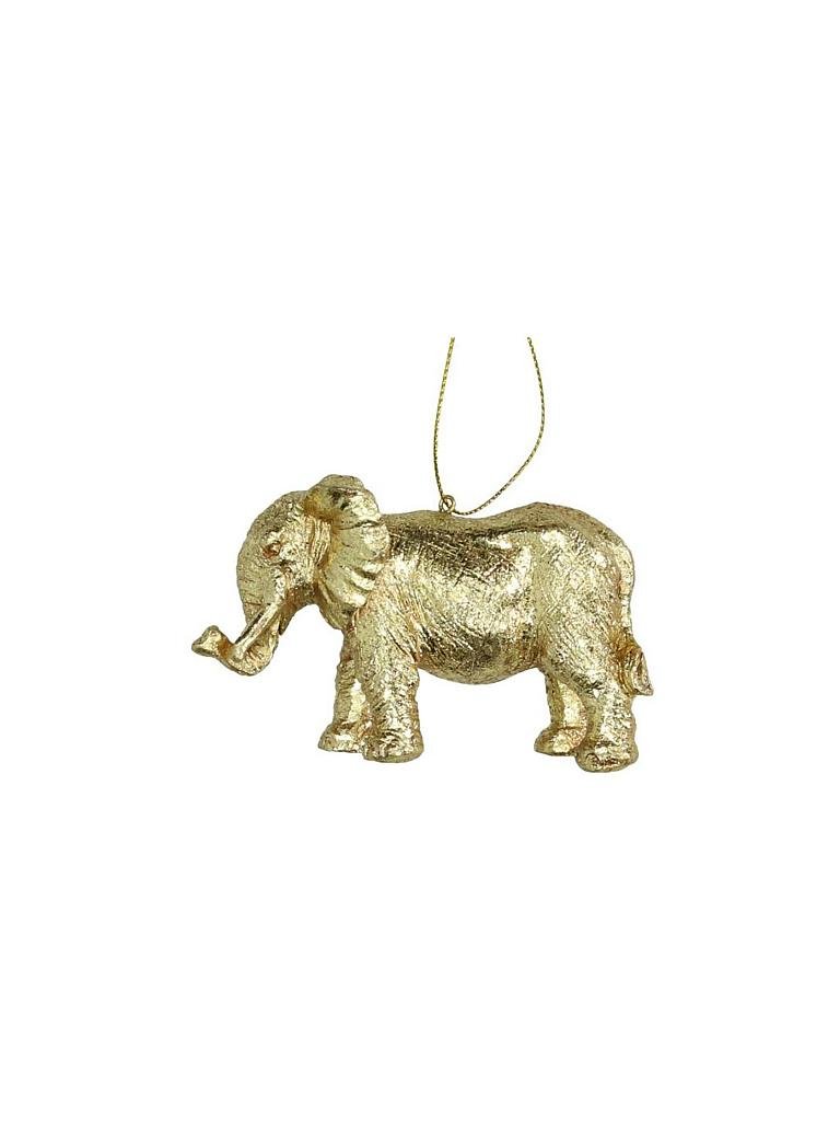 KERSTEN | Weihnachtsschmuck  Elephant 9,8cm | gold