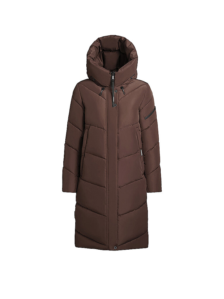 KHUJO Steppmantel JANGE braun | XL
