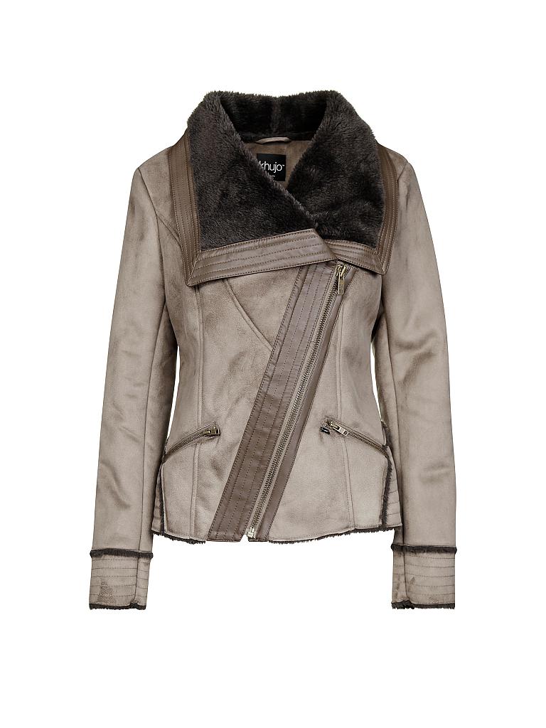KHUJO | Jacke in Felloptik "Punta" | 