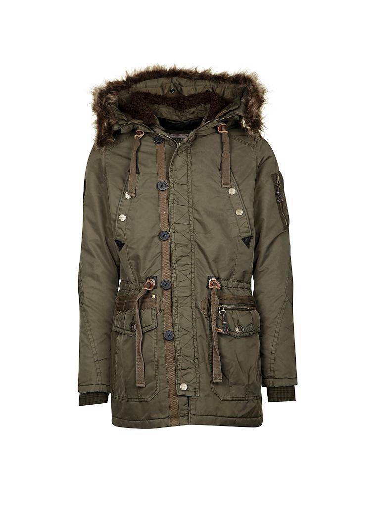KHUJO | Parka "Patrick" | olive