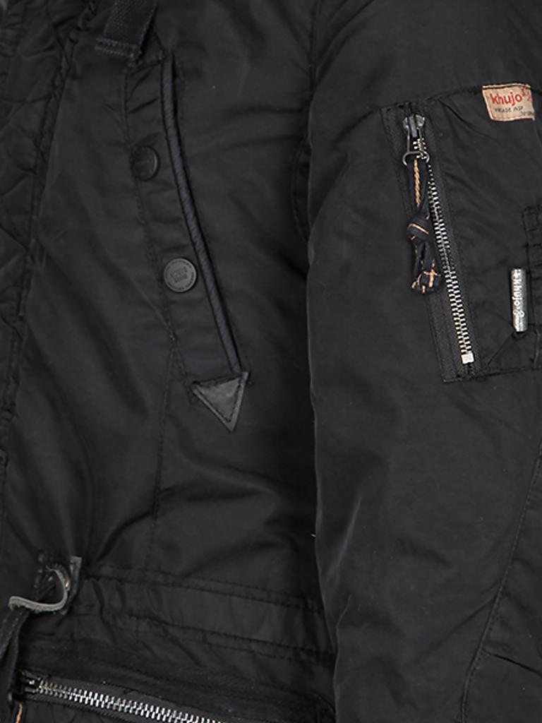 KHUJO | Parka "Patrick" | schwarz