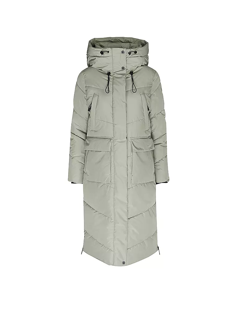 KHUJO | Steppmantel ELVITA | grün