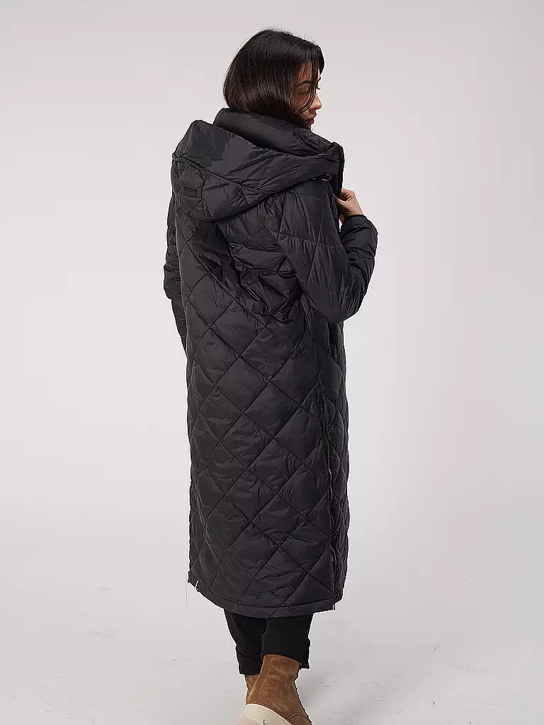 KHUJO | Steppmantel HELVI | schwarz