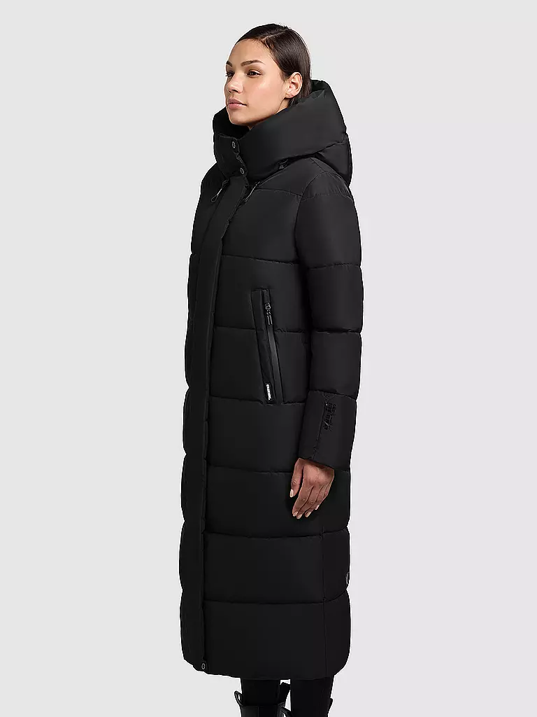 KHUJO | Steppmantel SOULANI 4 | schwarz