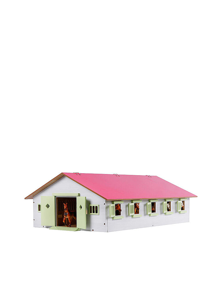 KIDS GLOBE | Pferdestall mit 9 Boxen | bunt