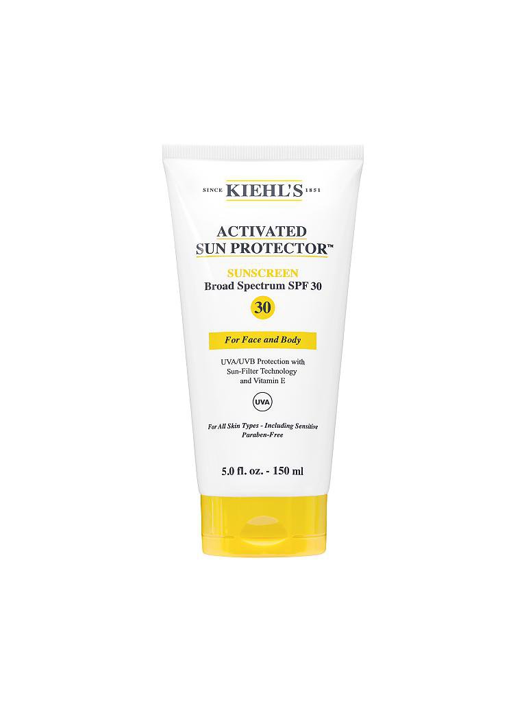 KIEHL'S | Activated Sun Protector Broad Spectrum SPF30 for Face & Body 150ml | transparent