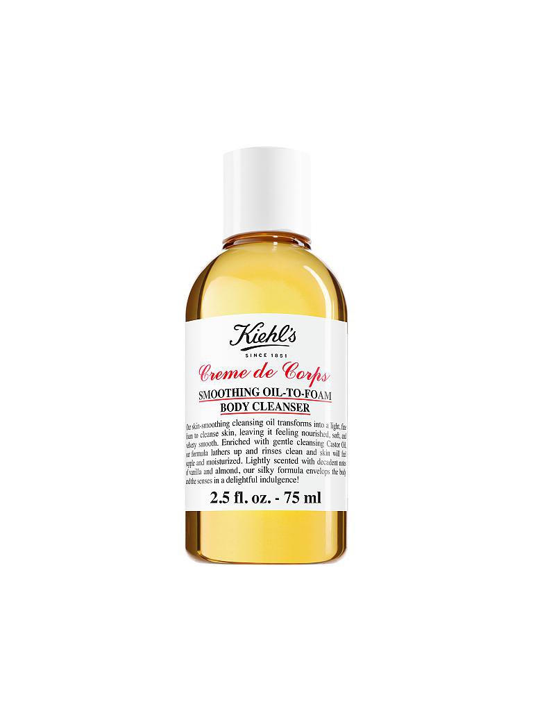 KIEHL'S | Creme de Corps Smoothing OIl-to-Form Body Cleanser 75ml | keine Farbe