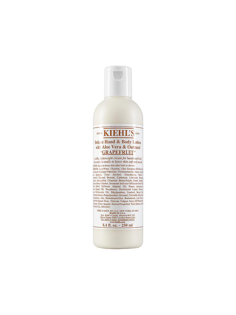 KIEHL'S Deluxe Hand and Body Lotion with Aloe Vera and Oatmeal