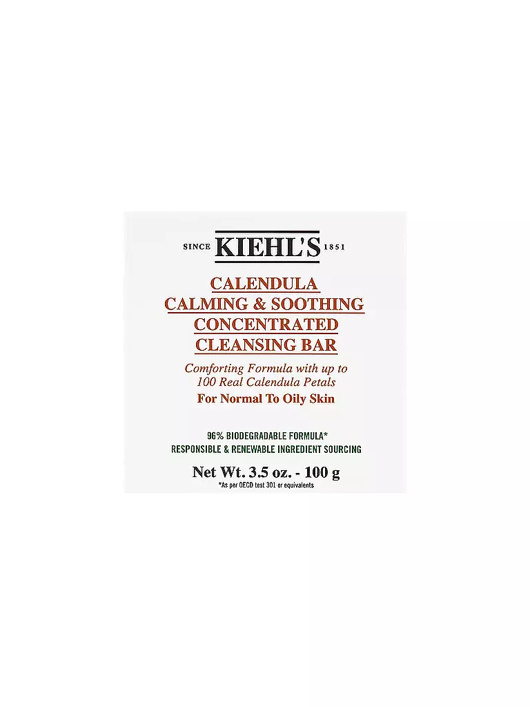 KIEHL'S | Gesichtsseife - Calendula Cleanse Bar 100g | keine Farbe