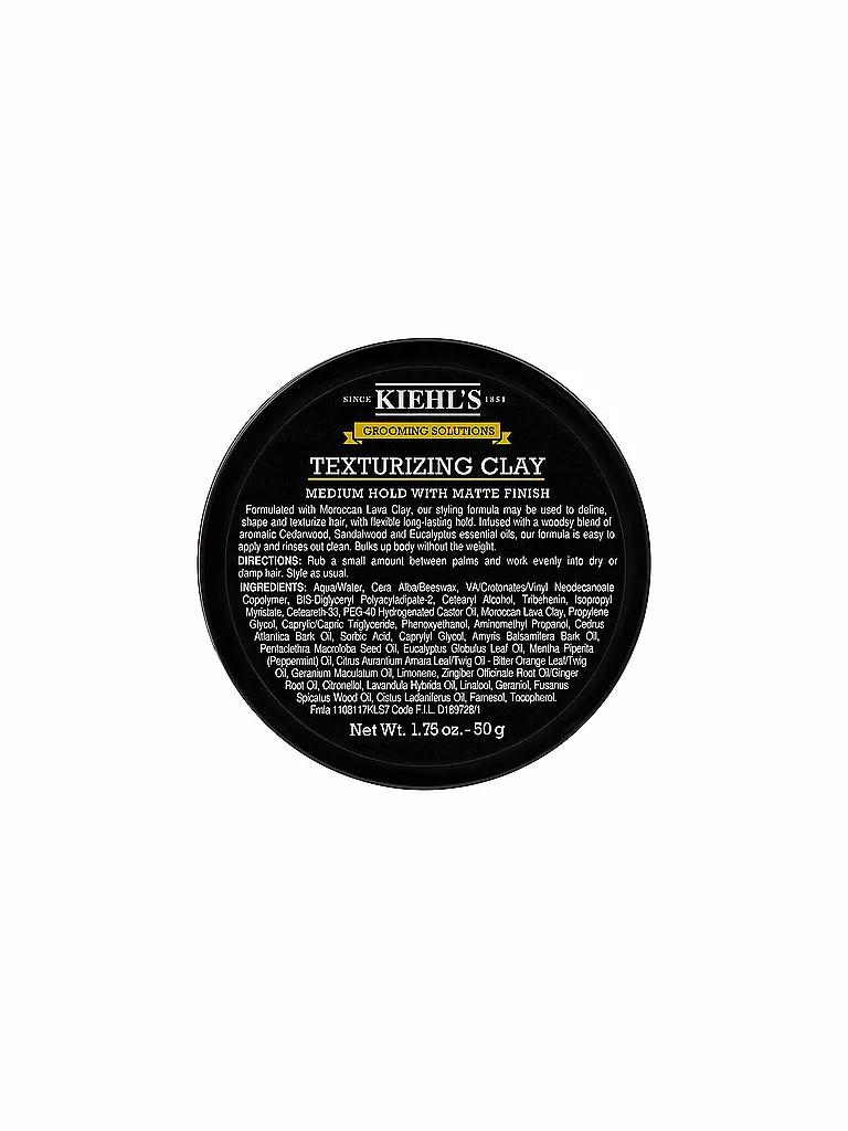 KIEHL'S | Grooming Solutions Texturizing Clay 50ml | keine Farbe