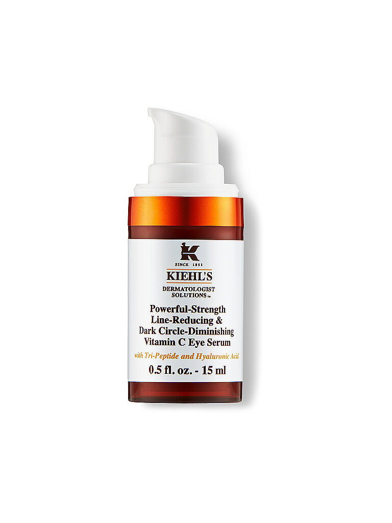 KIEHL'S Powerful-Strength Line-Reducing & Dark Circle-Diminishing Vitamin C Eye Serum 15ml
