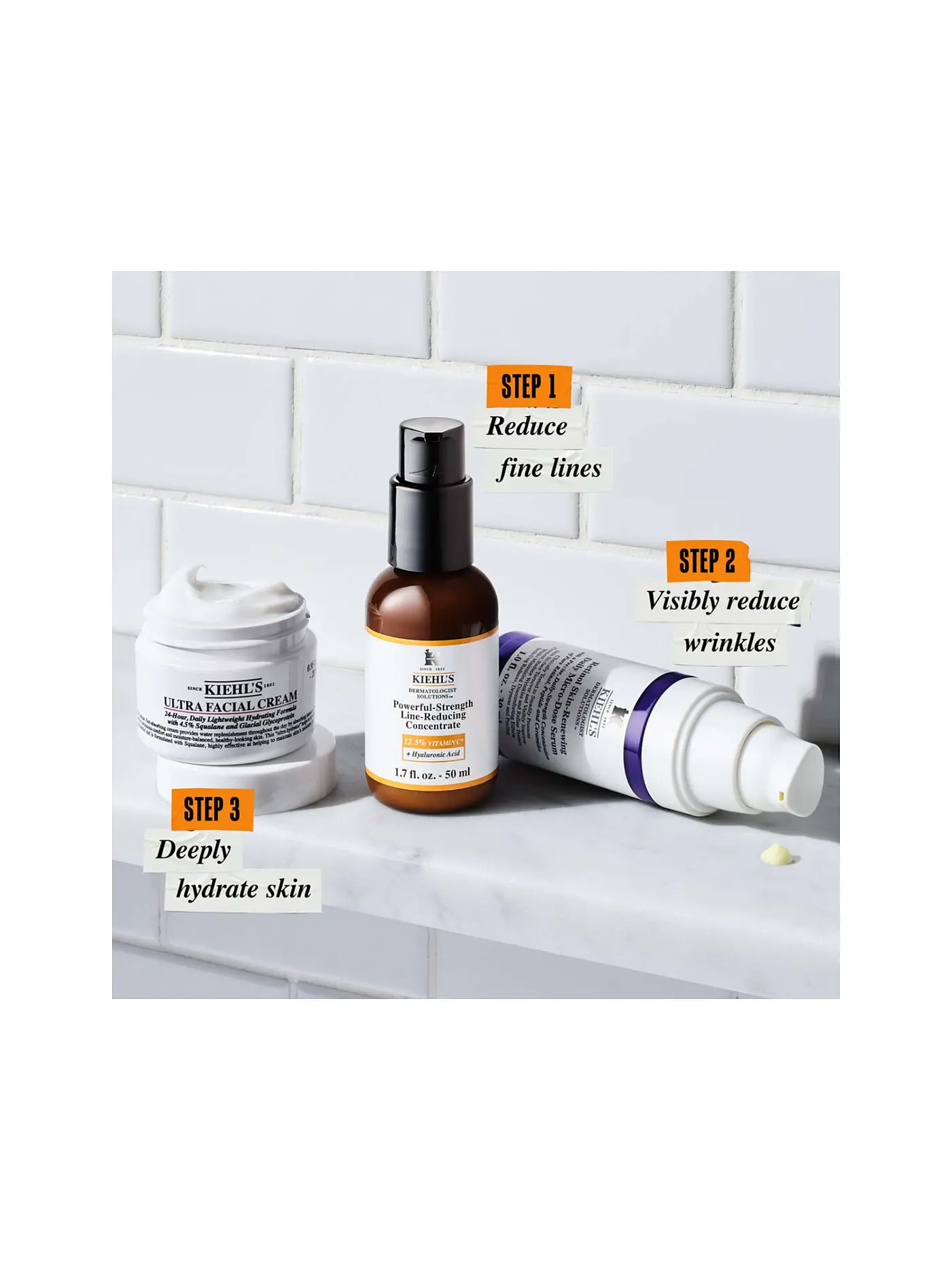 KIEHL'S | Geschenkset - Skin-Smoothing Solutions Set 50ml / 30ml / 28ml | keine Farbe