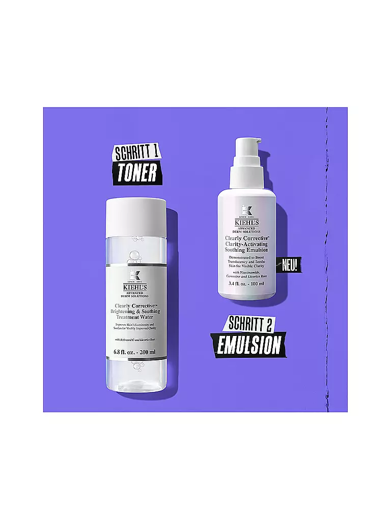 KIEHL'S | Gesichtscreme - Clearly Corrective Clarity-Activating Soothing Emulsion 100ml | keine Farbe
