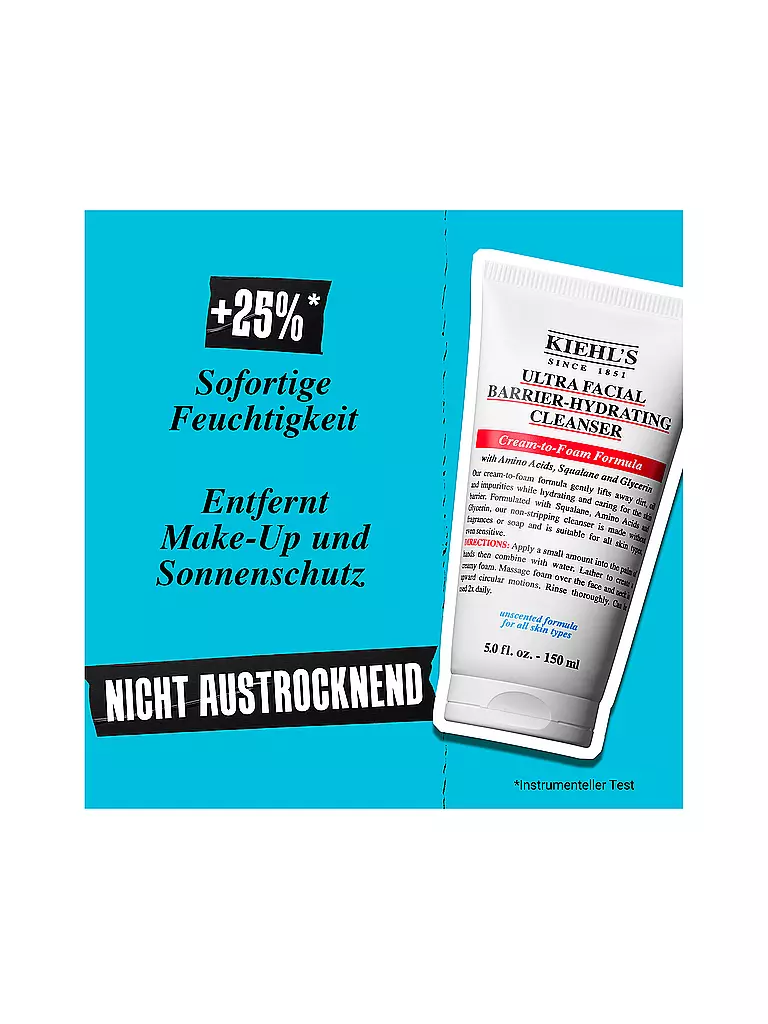 KIEHL'S | Ultra Facial Barrier Cleanser 75ml | keine Farbe