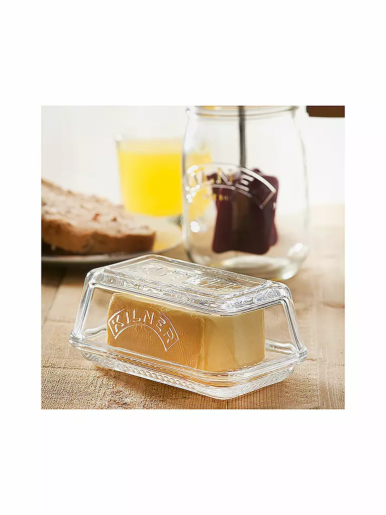 KILNER | Butterdose (250g) Glas | transparent