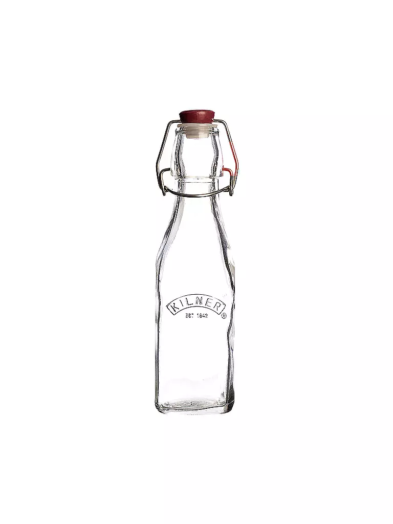 KILNER | Drahtbügelflasche 250ml | silber