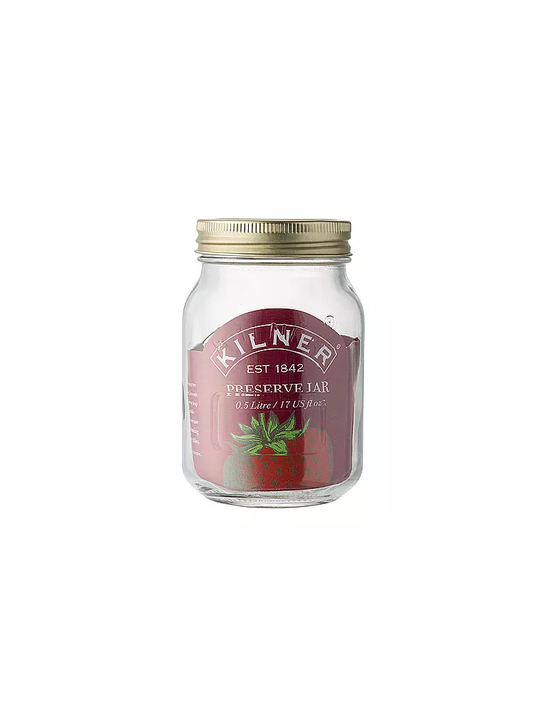 KILNER | Einmachglas 500ml | transparent